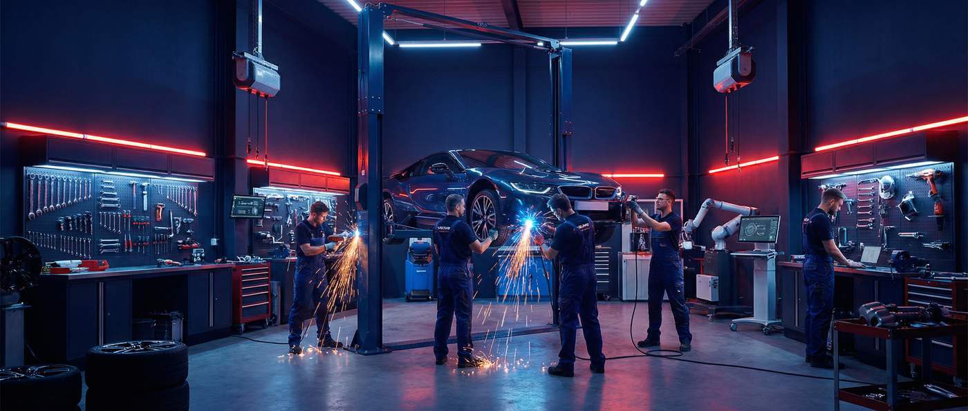 抖漫修车改装视频社区团队