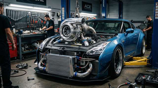 抖漫改装视频 - 涡轮增压改装视频教程