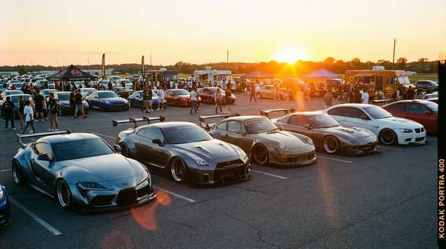 抖漫跑车视频 - 改装车聚会视频