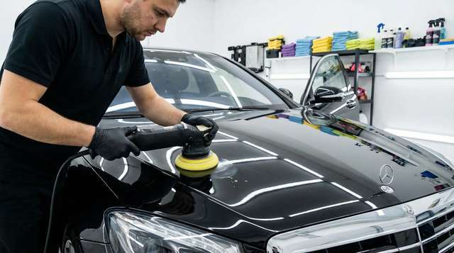 抖漫修车视频 - 汽车美容抛光视频教程